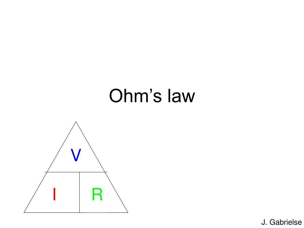 PPT's law PowerPoint Presentation