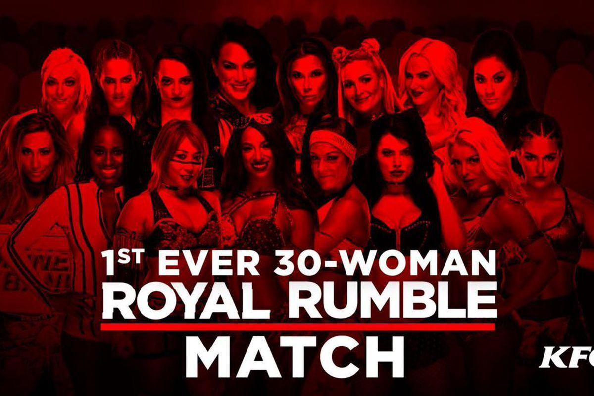 Updated list of confirmed entrants in the Royal Rumble matches