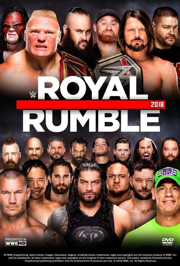 The Royal Rumble 2018 Drinking Game