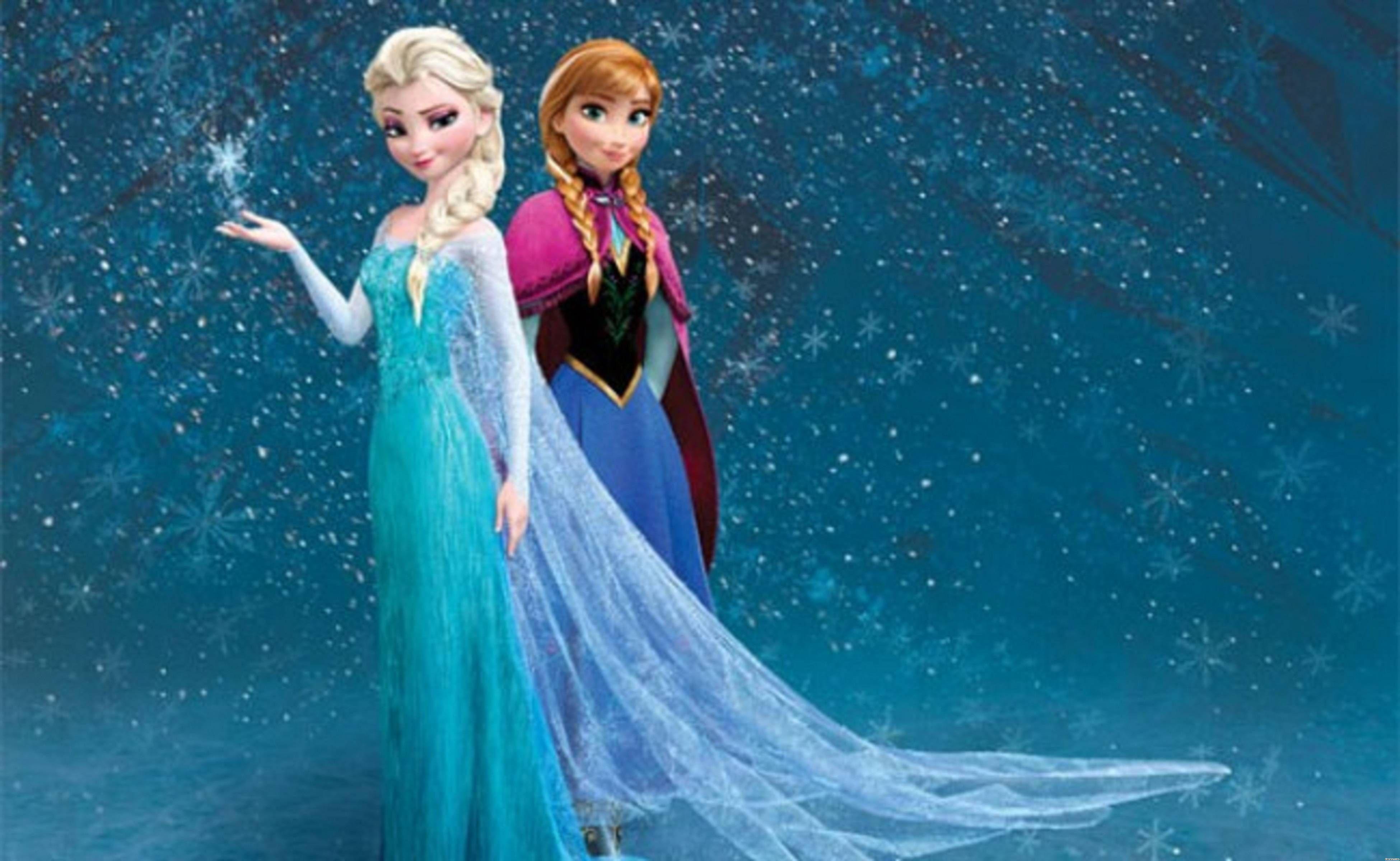 Frozen Elsa And Anna Wallpaper Photo HD Quality Resolution