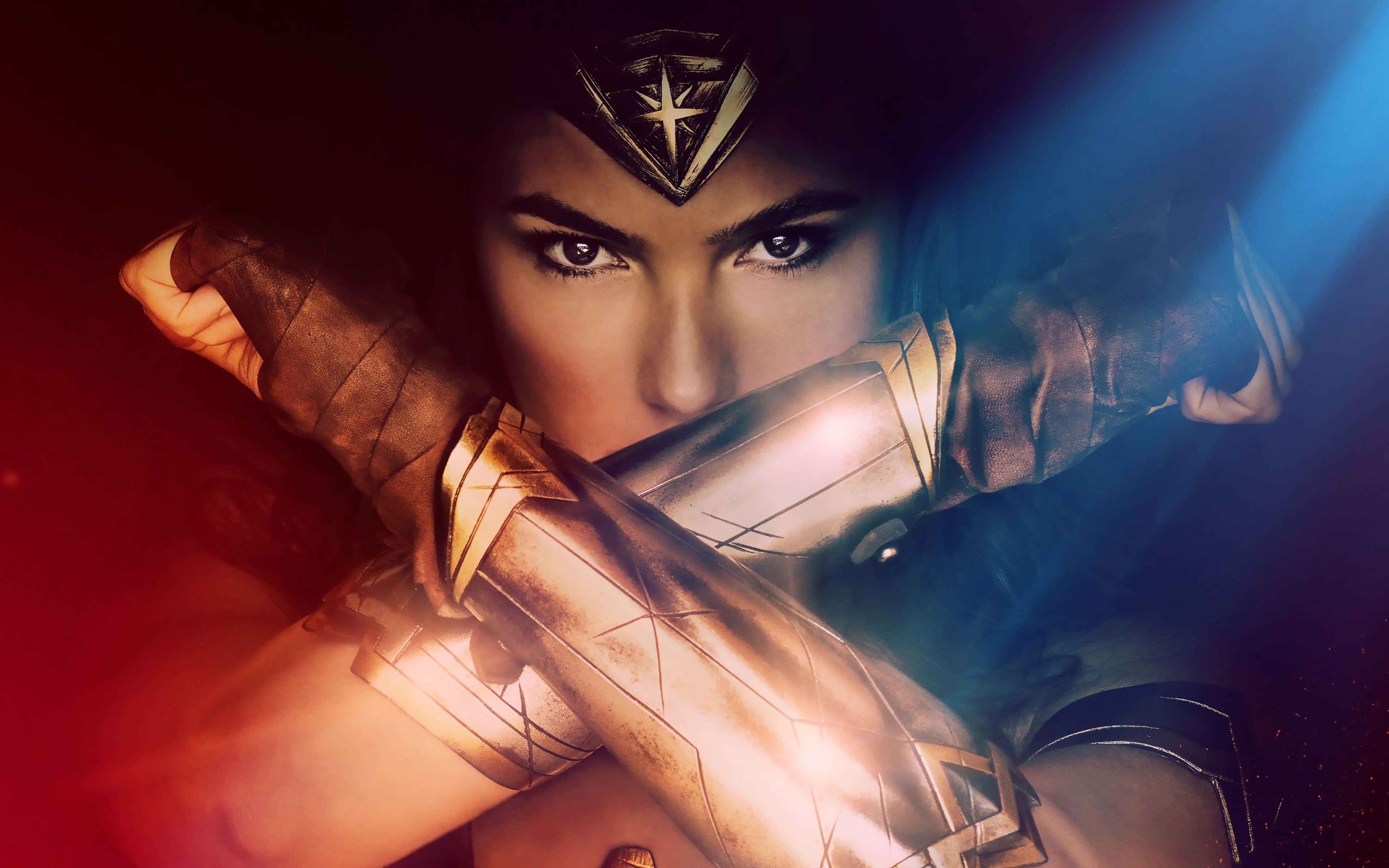 Wonder Woman Movie Poster 4K Wallpaper