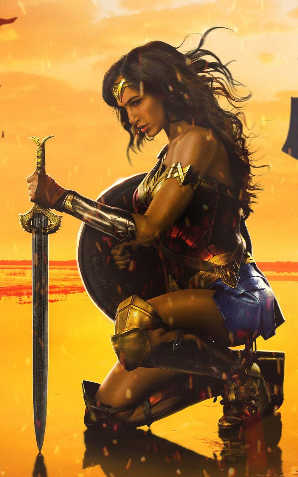 Movie of the Week: Wonder Woman (Mobile Wallpaper 153) {1080p to 4K