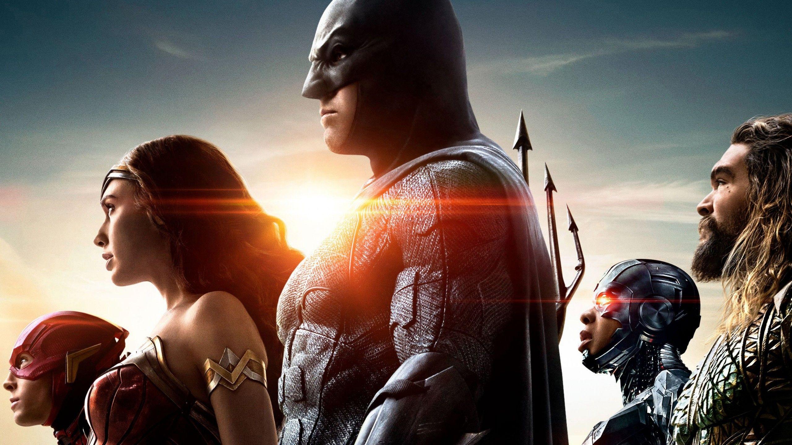 Wallpaper Justice League, Batman, Wonder Woman, 4k, Movies