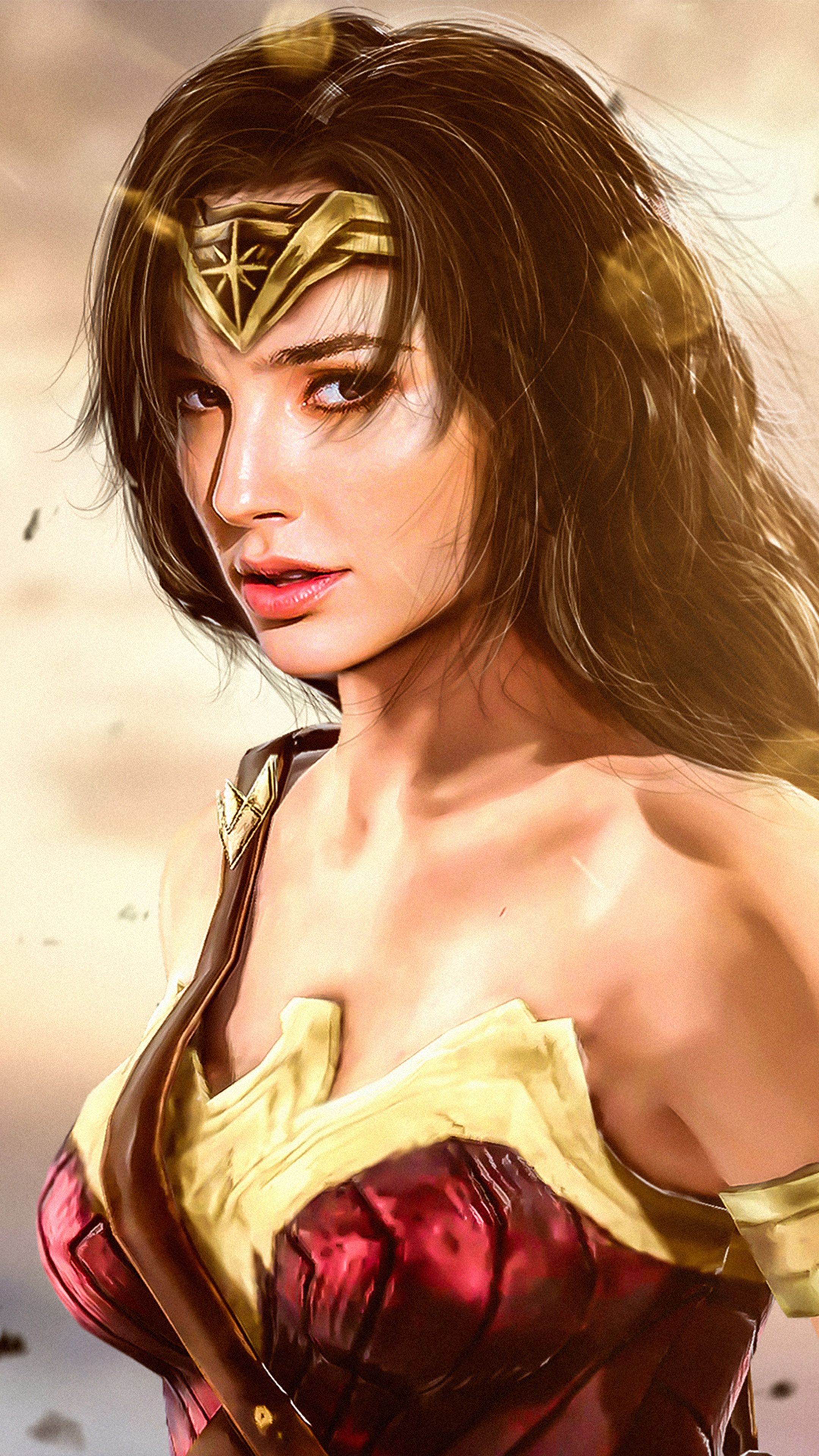 Download Wonder Woman Cosplay Artwork Free Pure 4K Ultra HD Mobile
