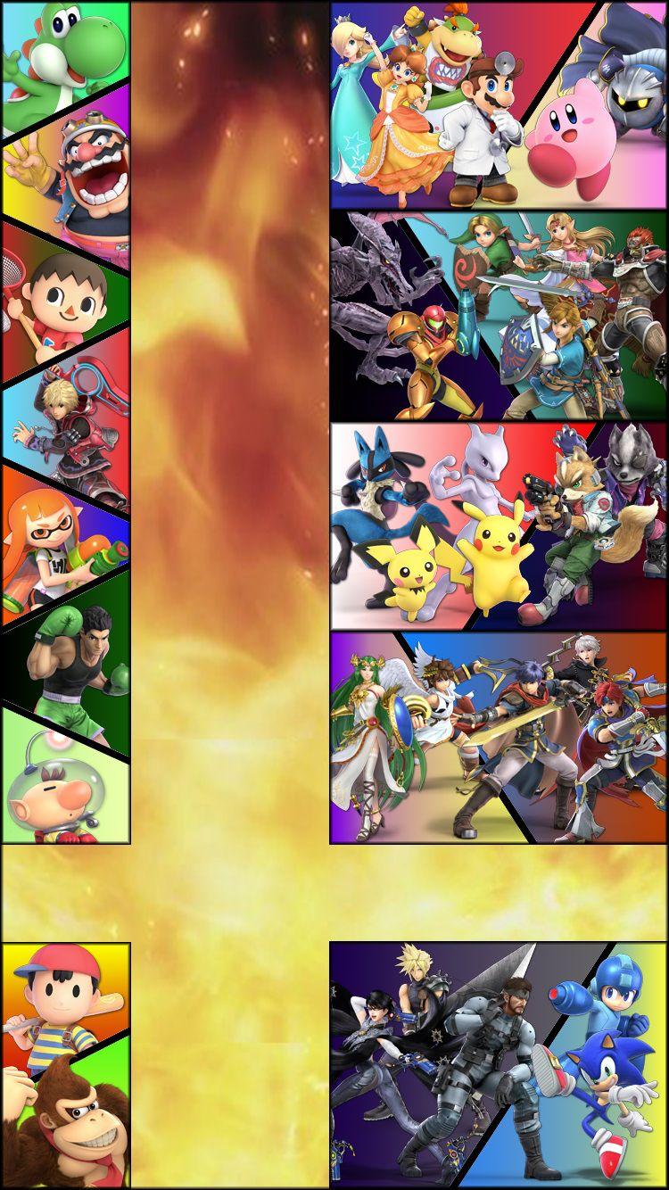 Super Smash Bros. Ultimate Wallpaper (Deskx800) (Mobile
