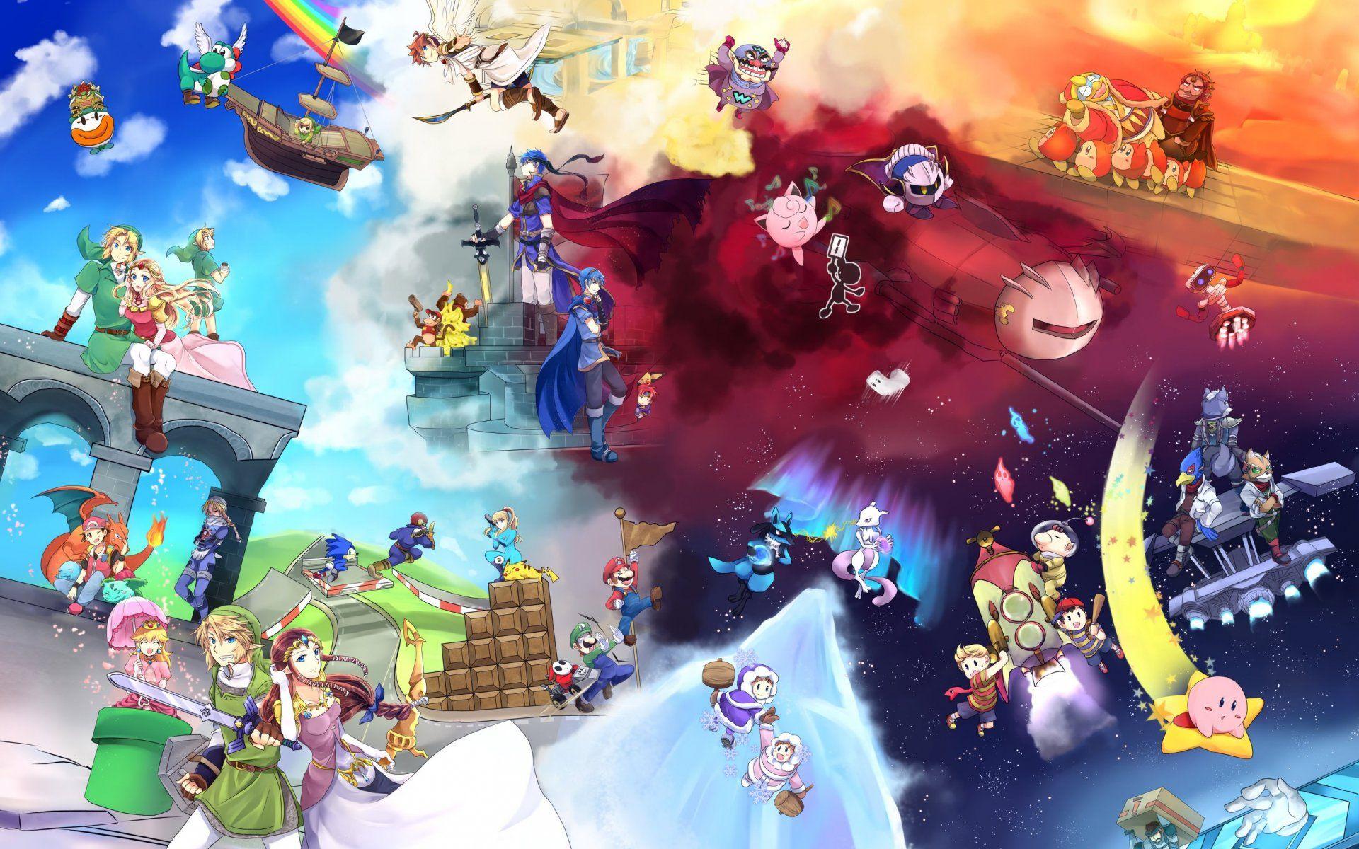 Free Super Smash Bros HD Wallpaper