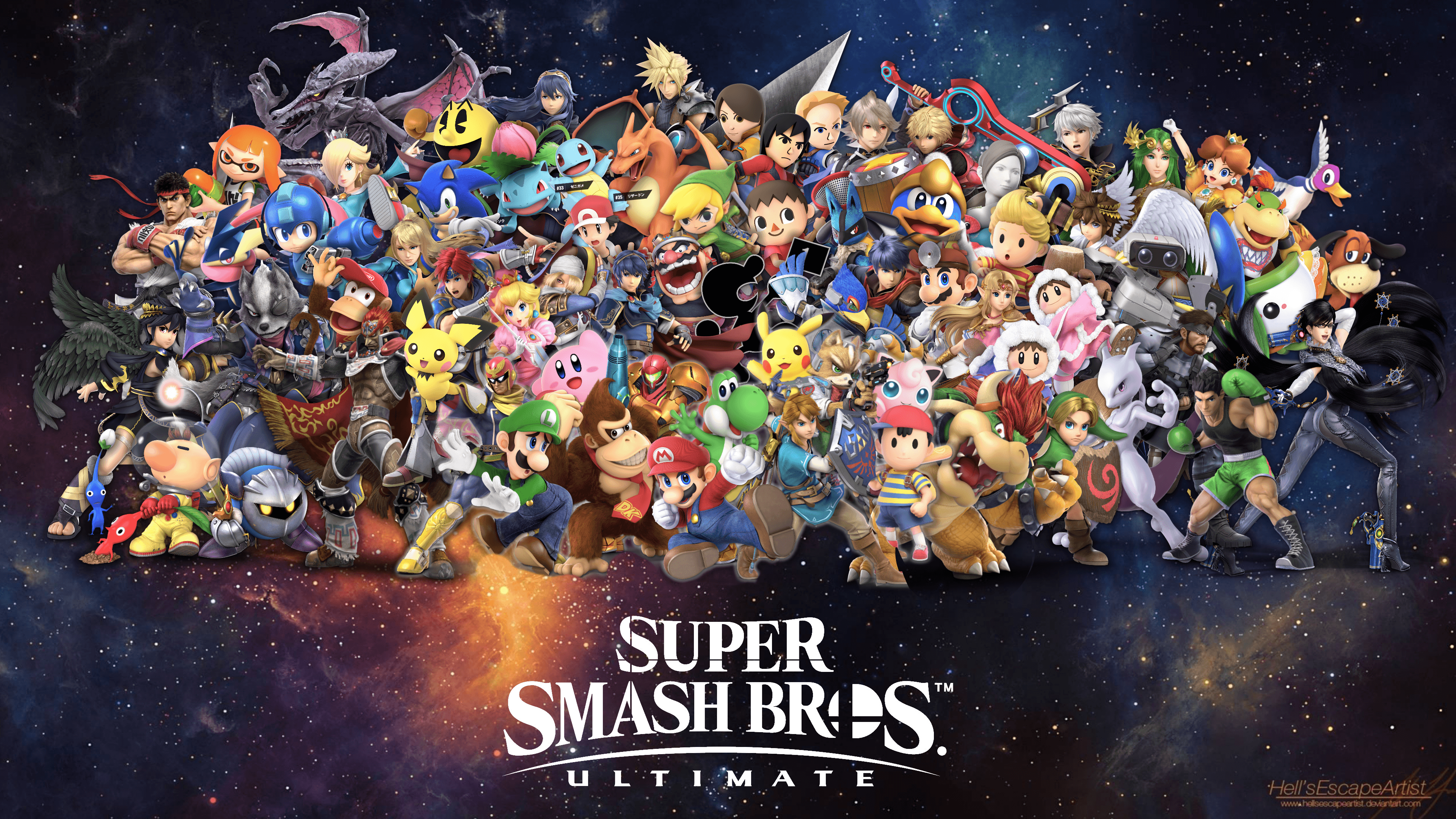 Smash Bros Ultimate Wallpapers Wallpaper Cave