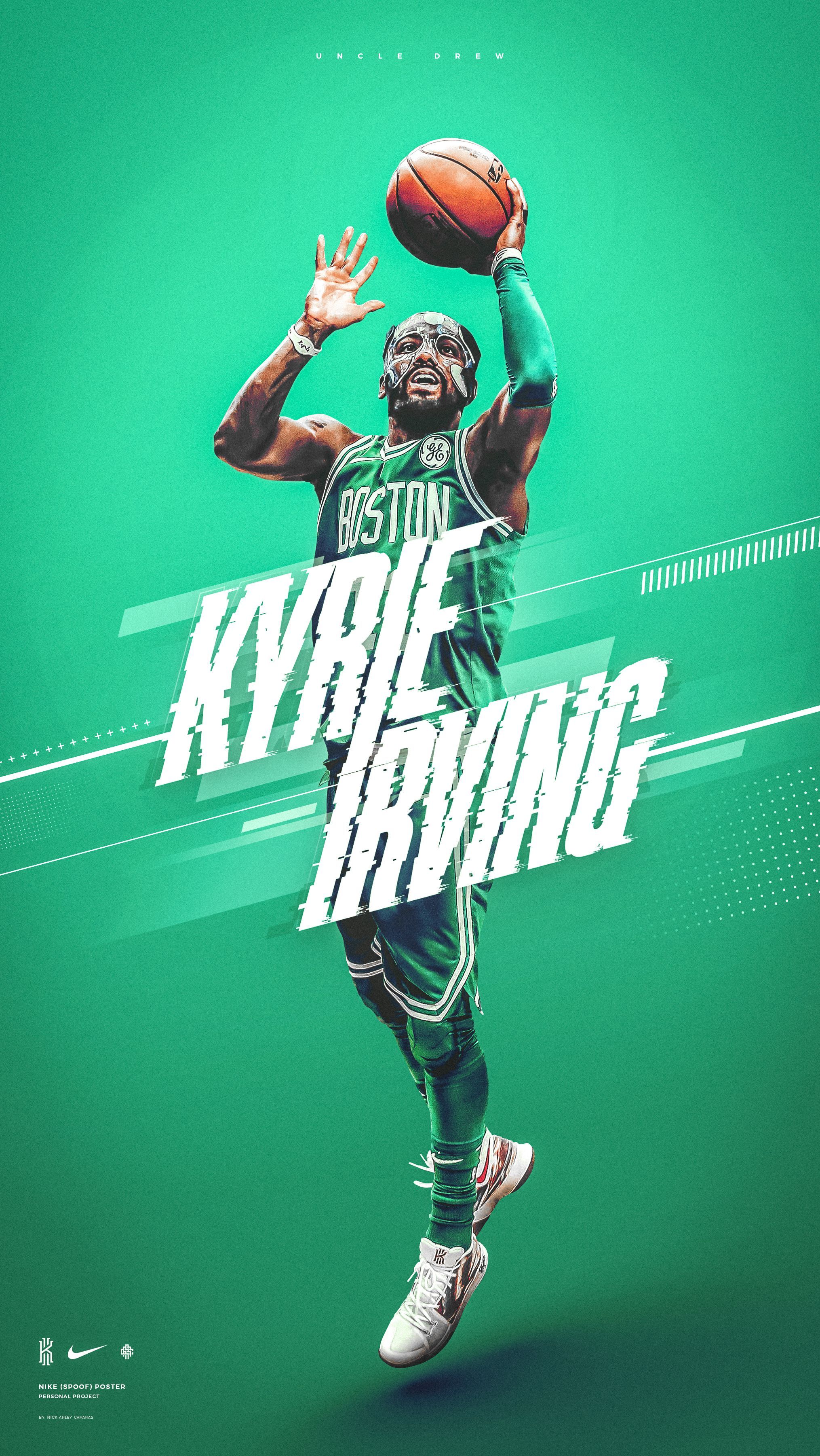 Nike Wallpaper. Kyrie Irving. Boston Celtics