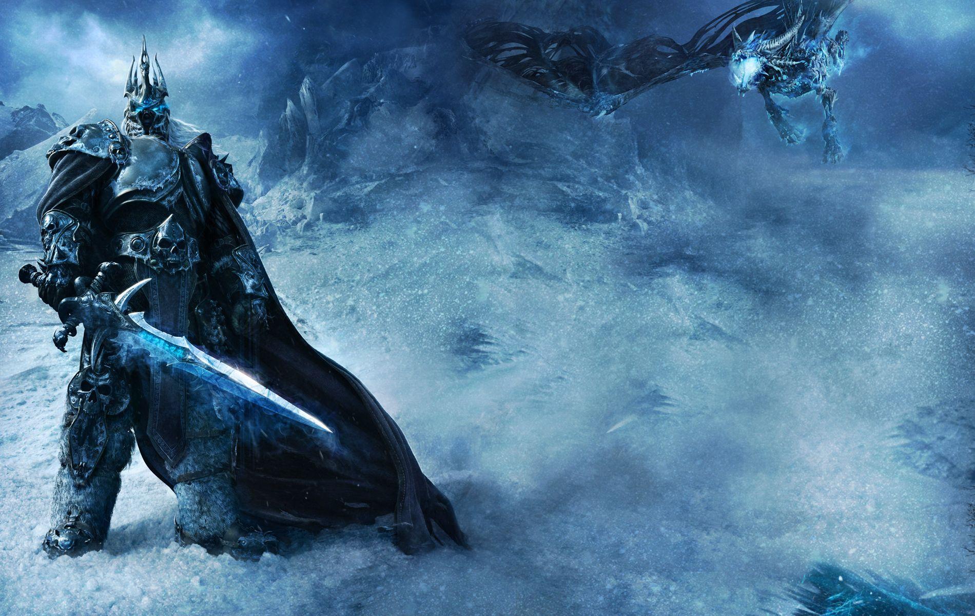 sindragosa, ice, Lich King wallpaper