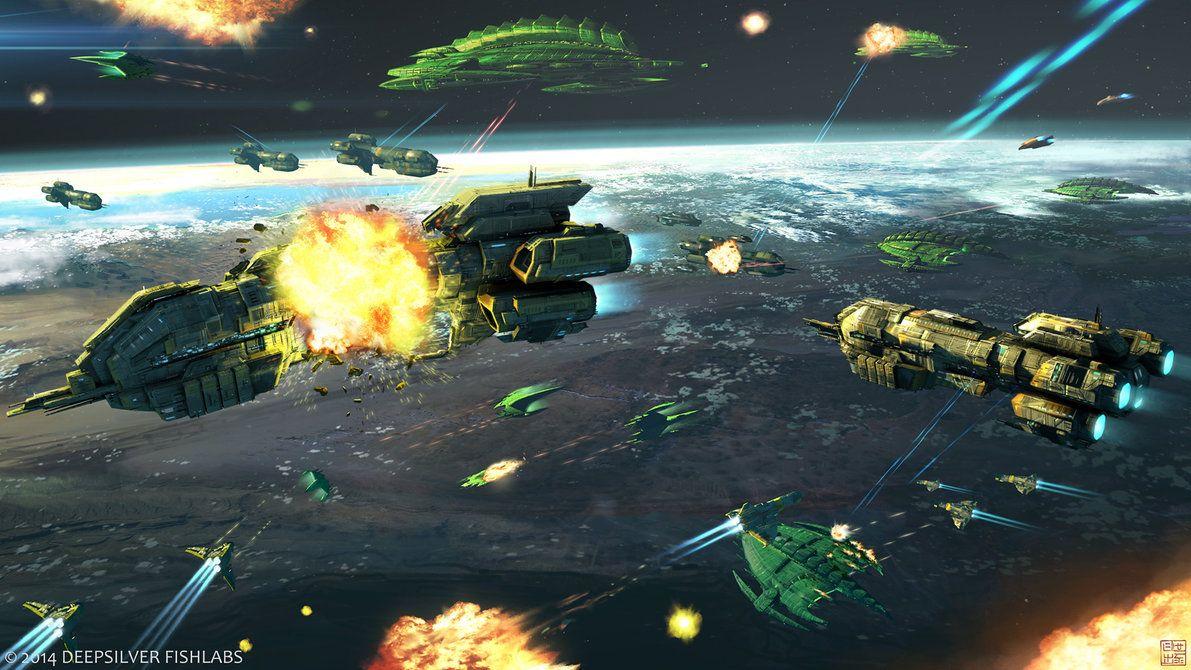 Galaxy On Fire Alliances Space Battle By Hideyoshi D71tioe