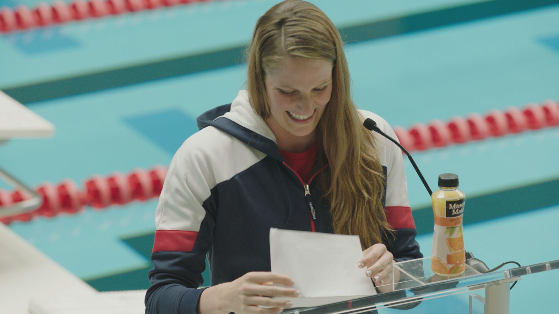 Video) Missy Franklin and Minute Maid Celebrate Olympic Parents