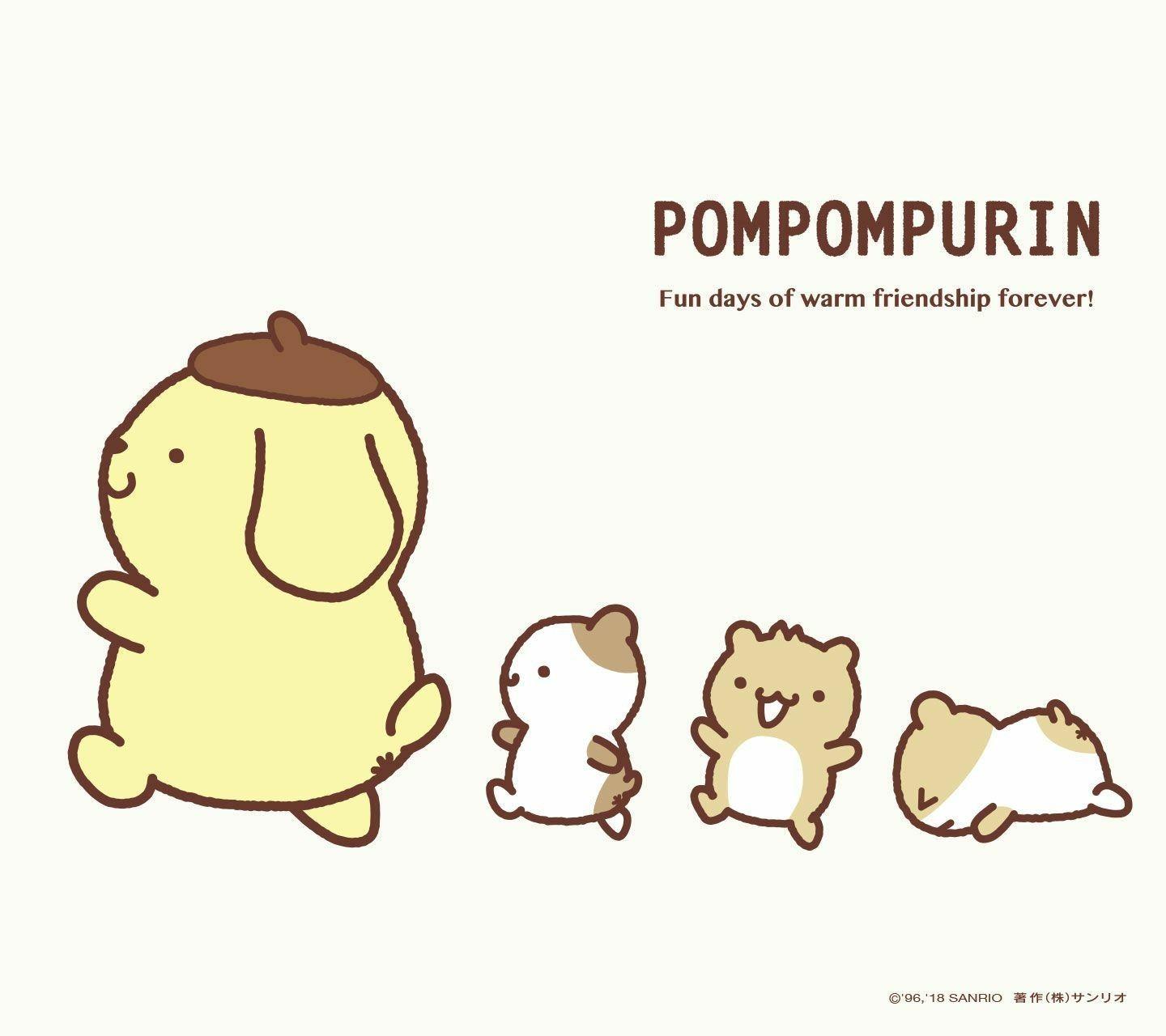 Pompompurin Wallpaper. Pom Pom Purin. Wallpaper, Sanrio, Sanrio