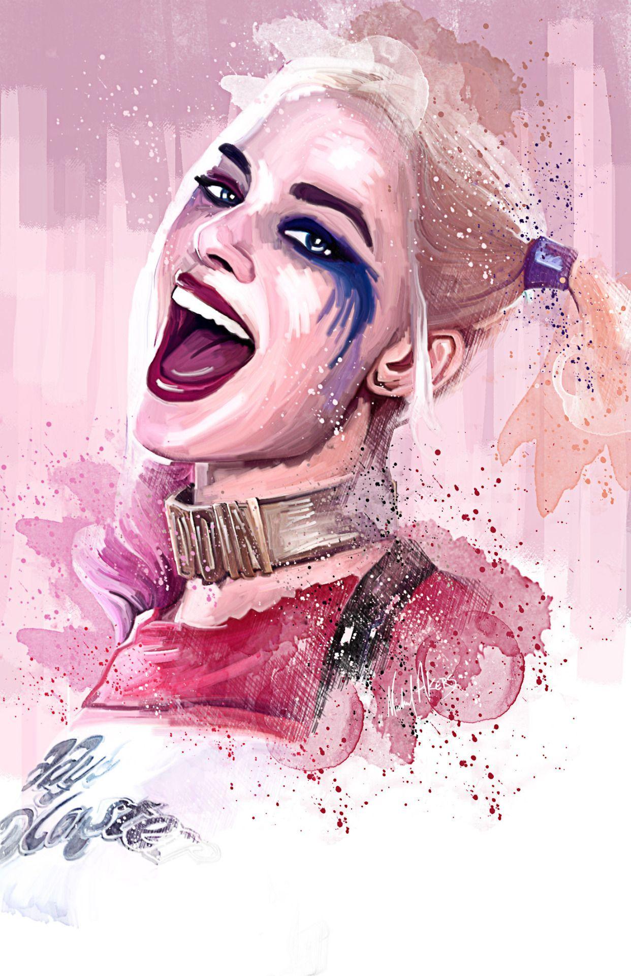 Margot Robbie as Harley Quinn from Suicide Squad. I can't wait