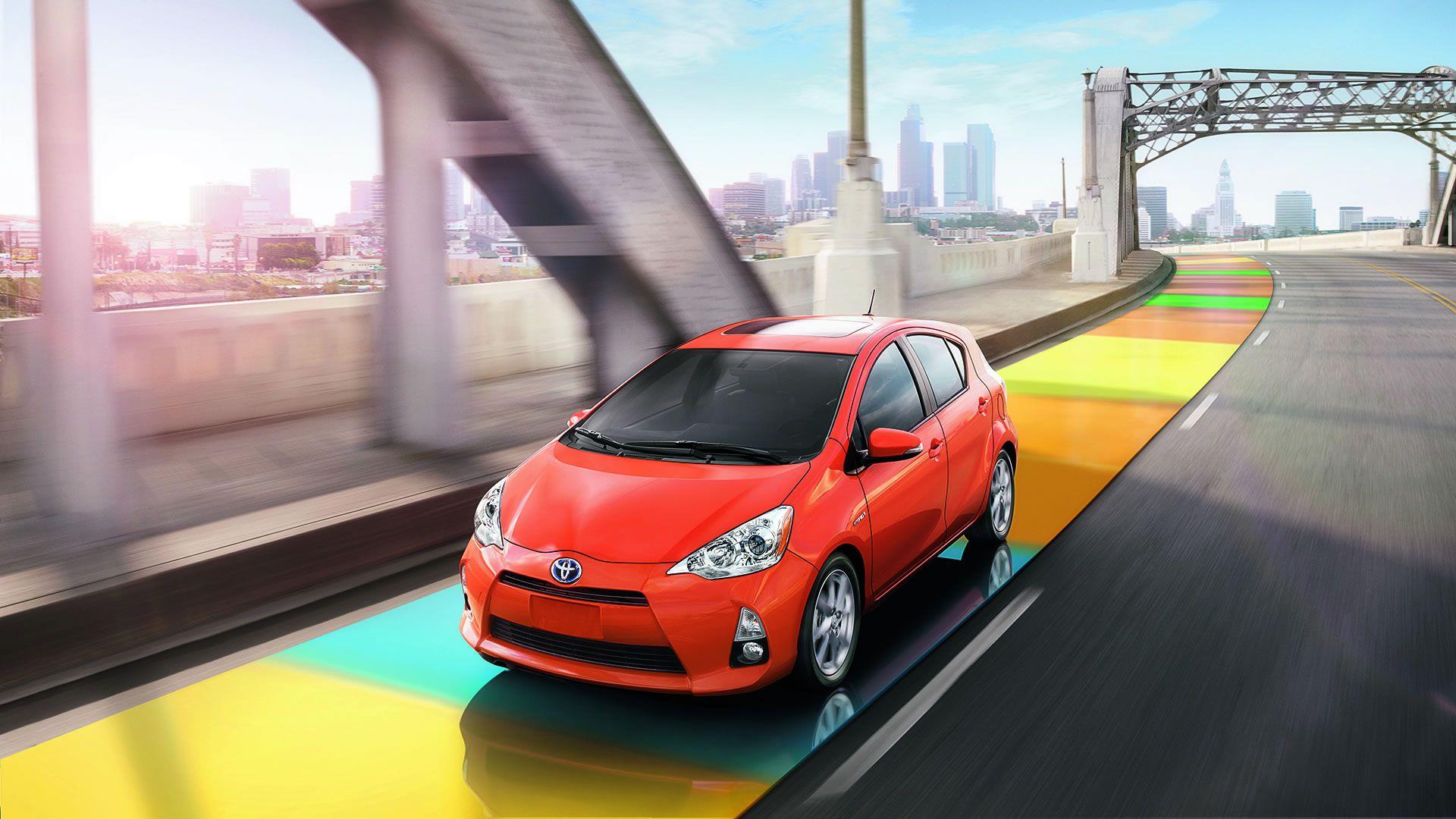 Toyota Prius C 2014 HD Wallpaper, Background Image