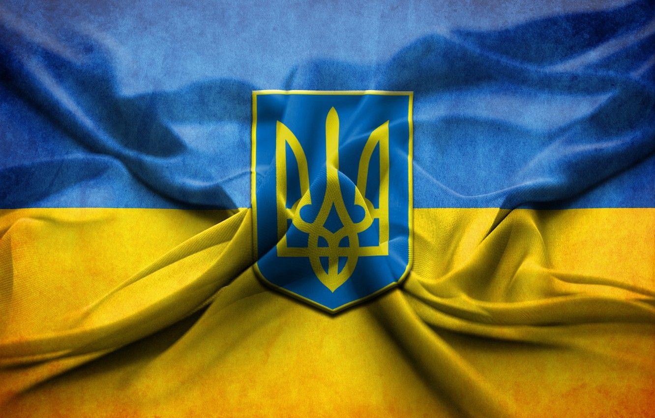 Wallpaper flag, Ukraine, coat of arms, Ukraine, Ukraine image