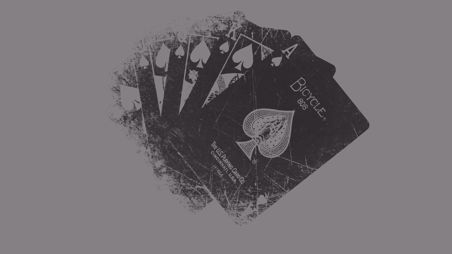 Grunge Playing Cards HD 1080p Wallpaper Download. Playing cards, Cards, Wallpaper