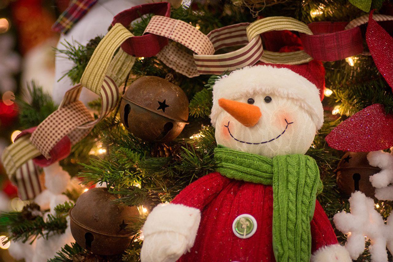 Wallpaper Christmas Snowmen Toys Holidays
