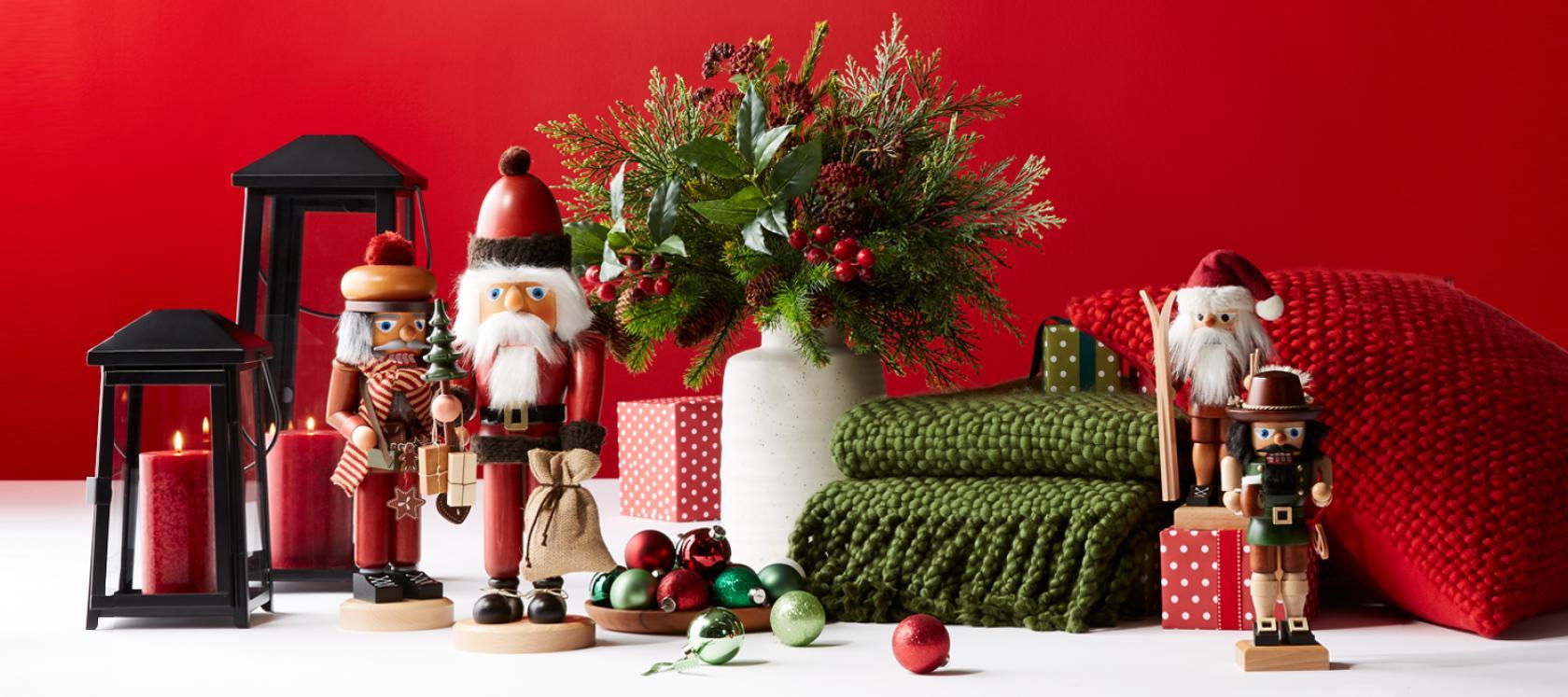 Christmas Decorations for Home and Tree. Crate and Barrel