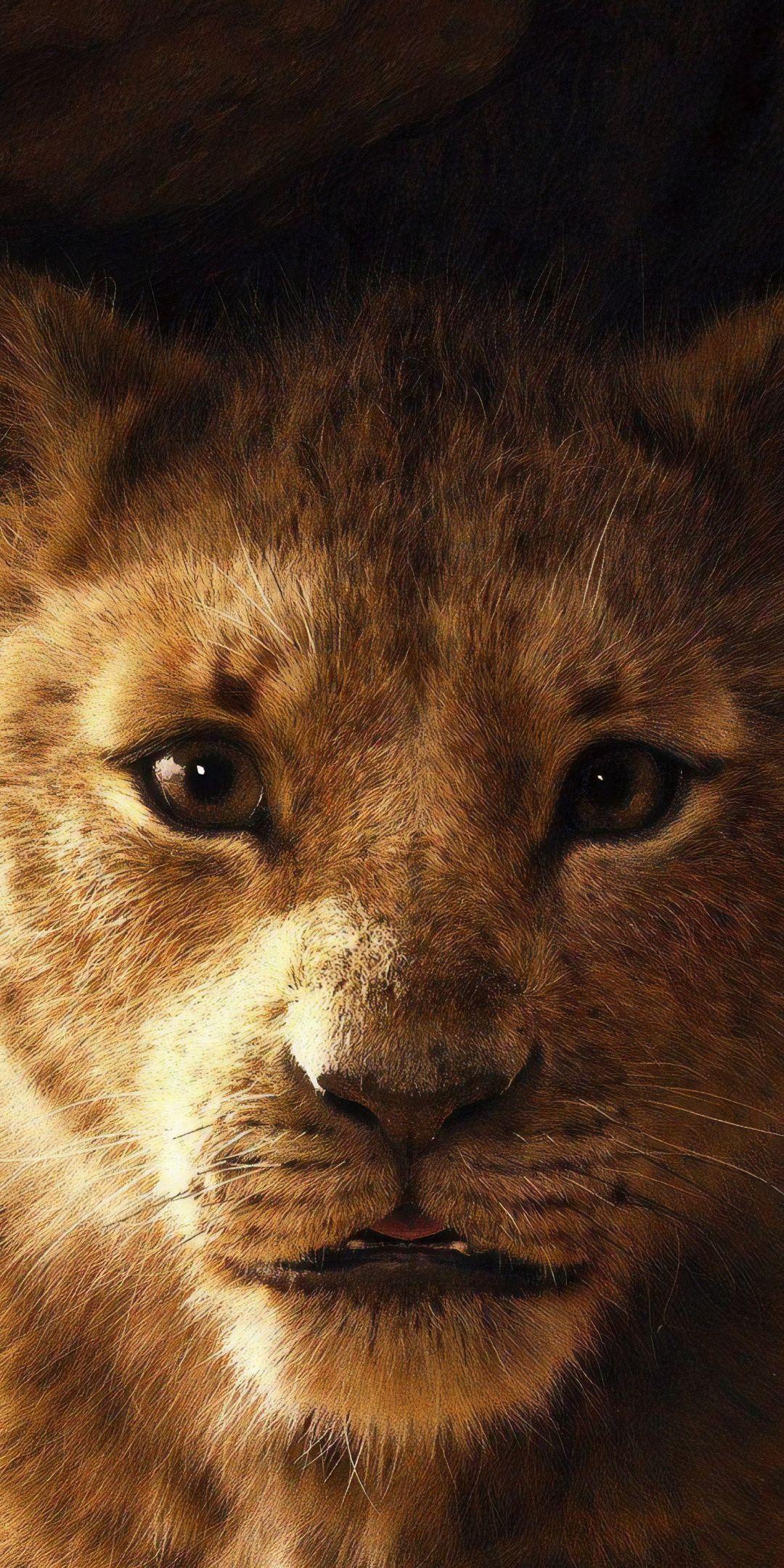 Simba, The Lion King, 2019 movie, 1080x2160 wallpaper. Absolutely