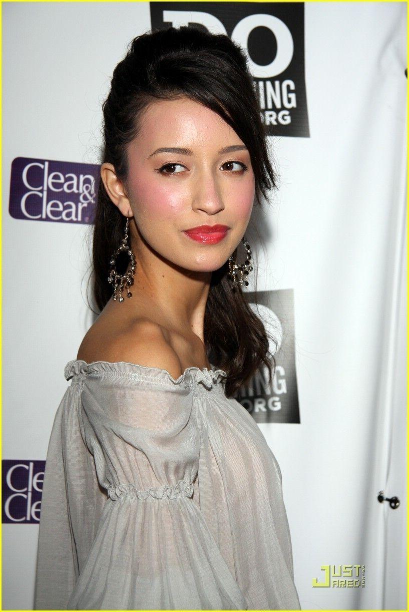 Christian Serratos image Christian at power of the youth party HD