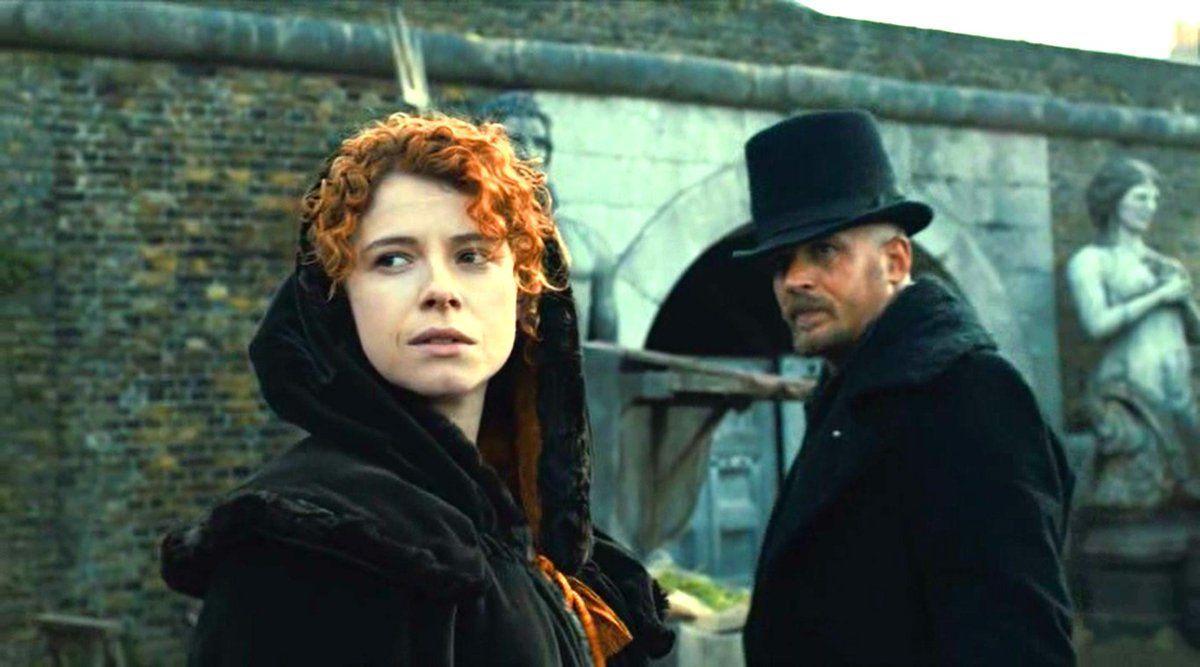 James (Tom Hardy) and Lorna (Jessie Buckley)- TABOO Season 1 Finale