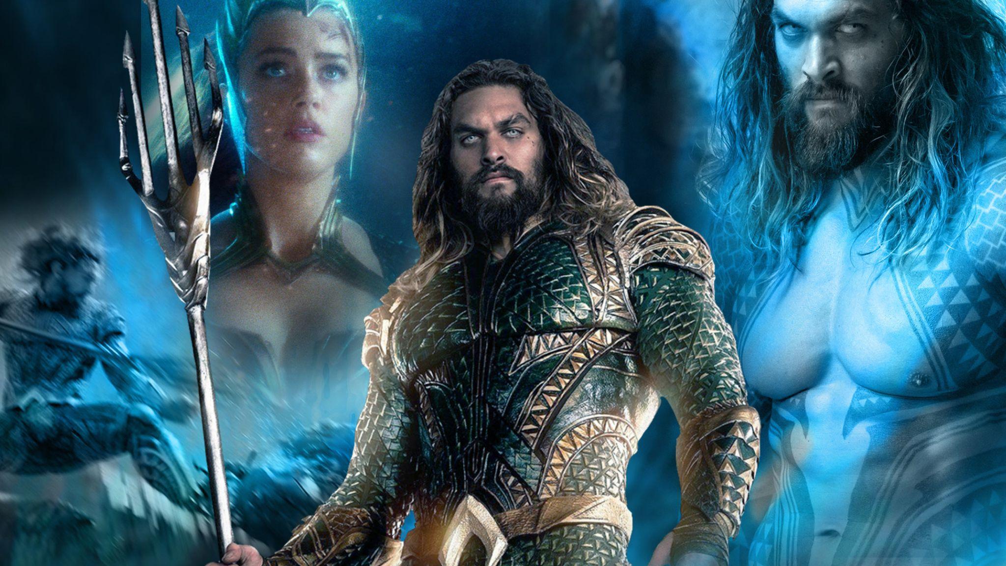 Aquaman 2018 Movie Poster 2048x1152 Resolution HD 4k