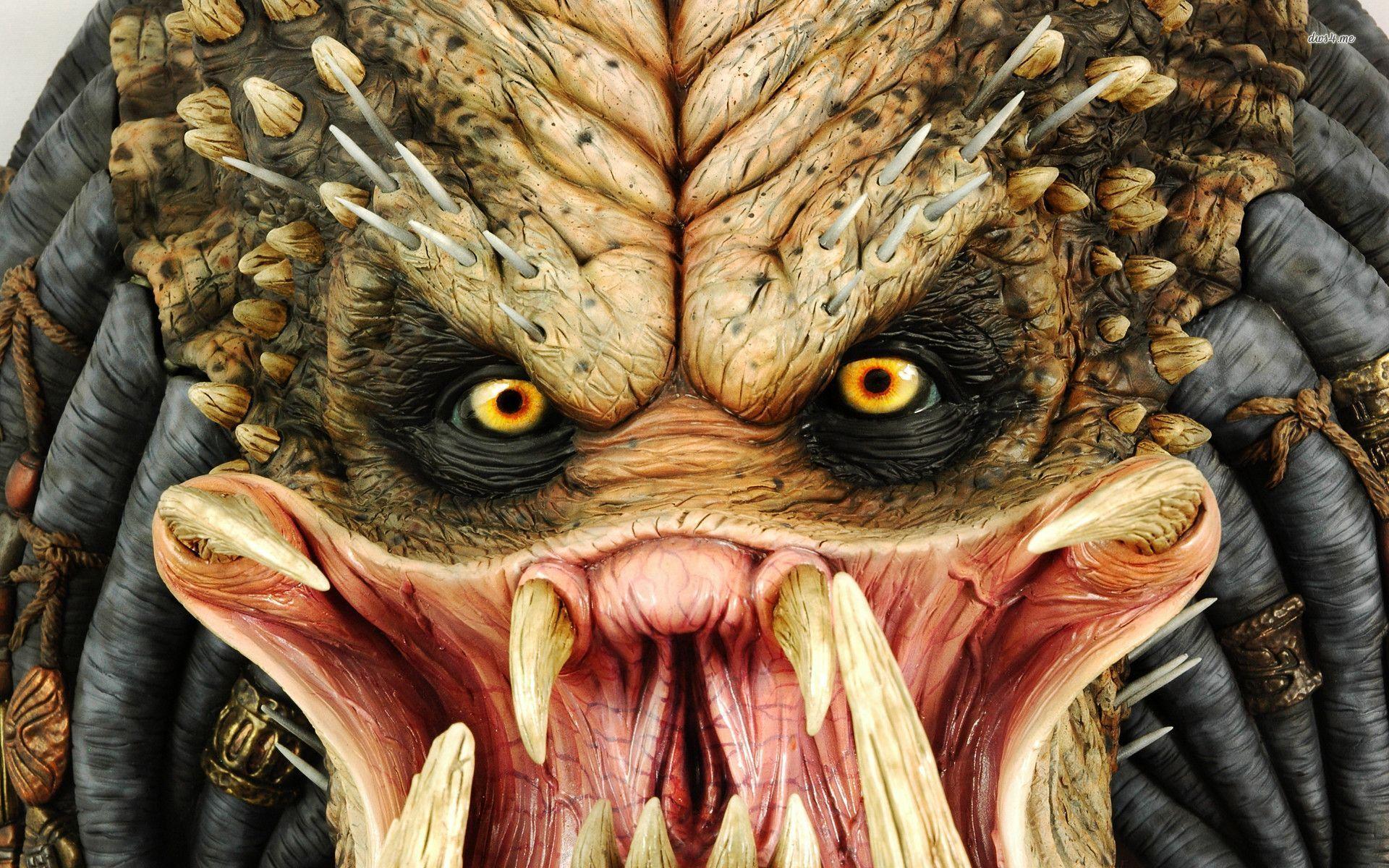 predator face wallpaper