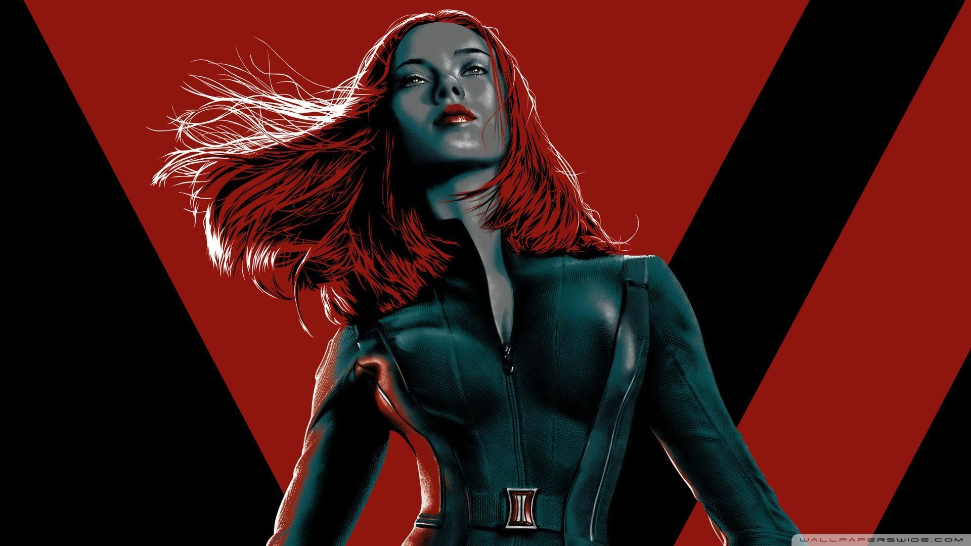 Black Widow America The Winter Soldier ❤ 4K HD Desktop