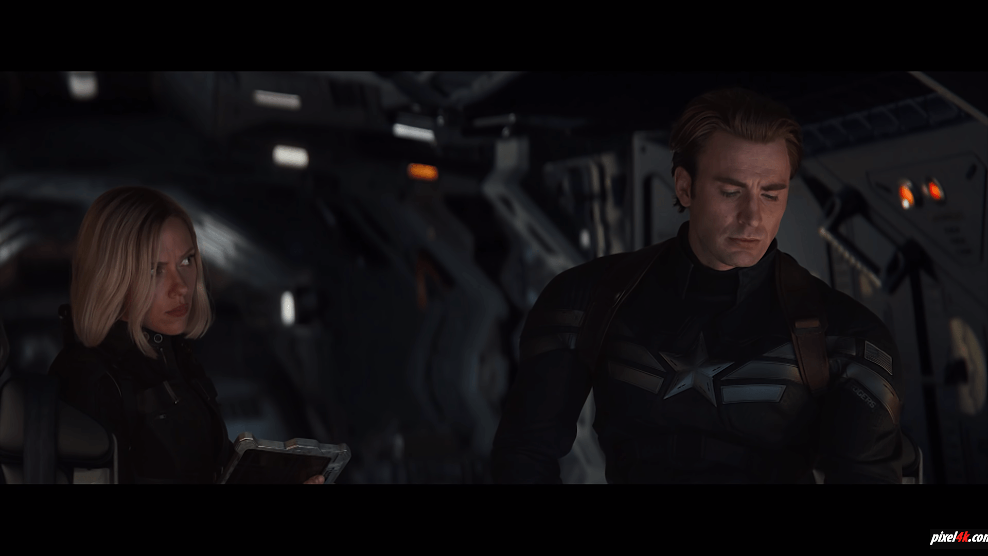 Wallpaper 4k Avengers 4 Captain America and Black Widow HD Avengers