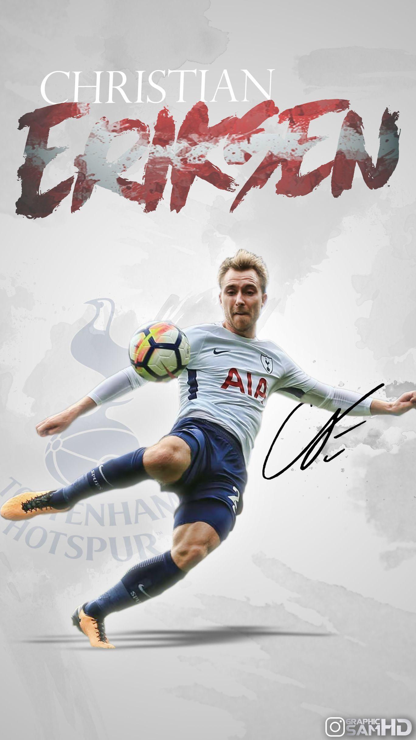 Christian Eriksen Phone Wallpaper 2017 2018. Spurs. Tottenham