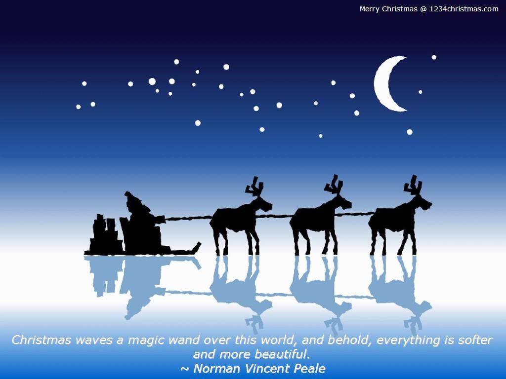Christmas Quotes Wallpaper for FREE Download