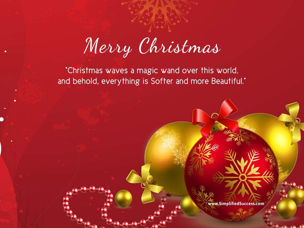 Merry Christmas 2013 Wallpaper with Quote, Download free Wallpaper