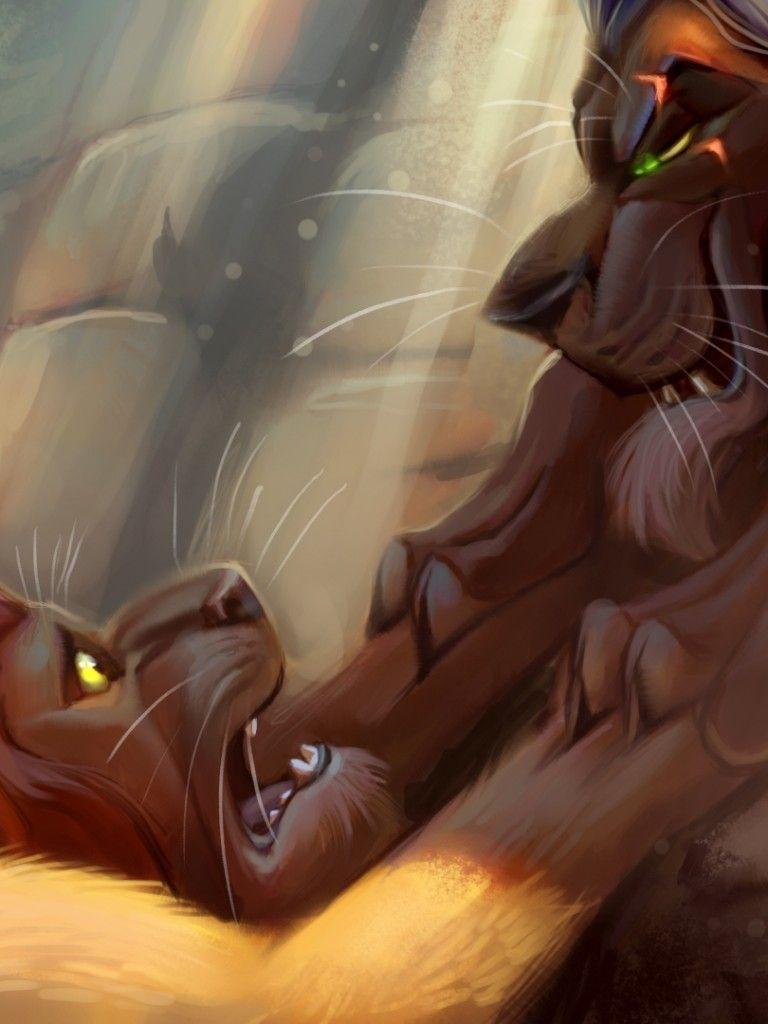 Download 768x1024 The Lion King, Mufasa, Artwork Wallpaper