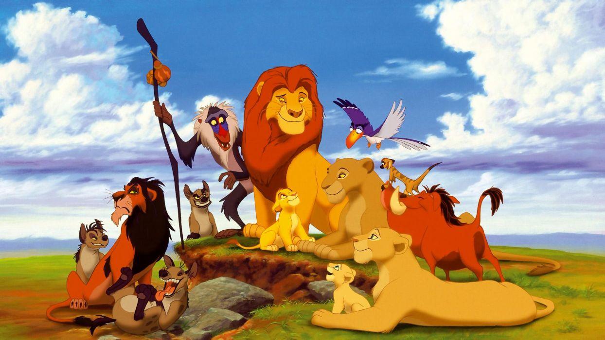 Disney Company Warthog simba Africa The Lion King monkeys lions