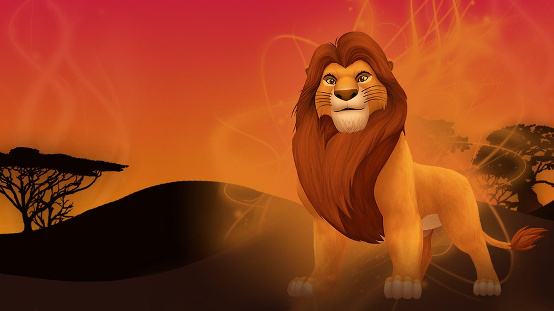 The Lion King Mufasa Walt Disney Wallpaper HD 1920x1080