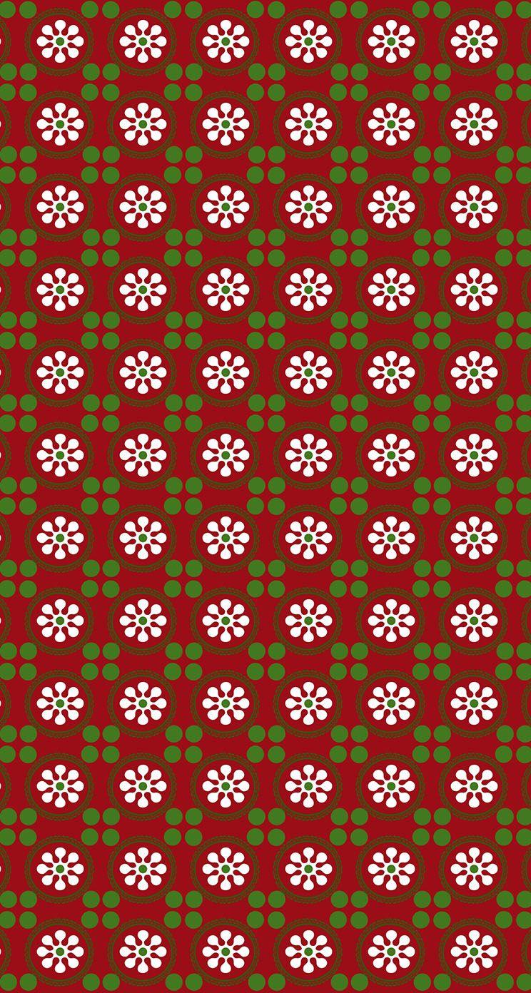 christmas wrapping paper iPhone Wallpaper