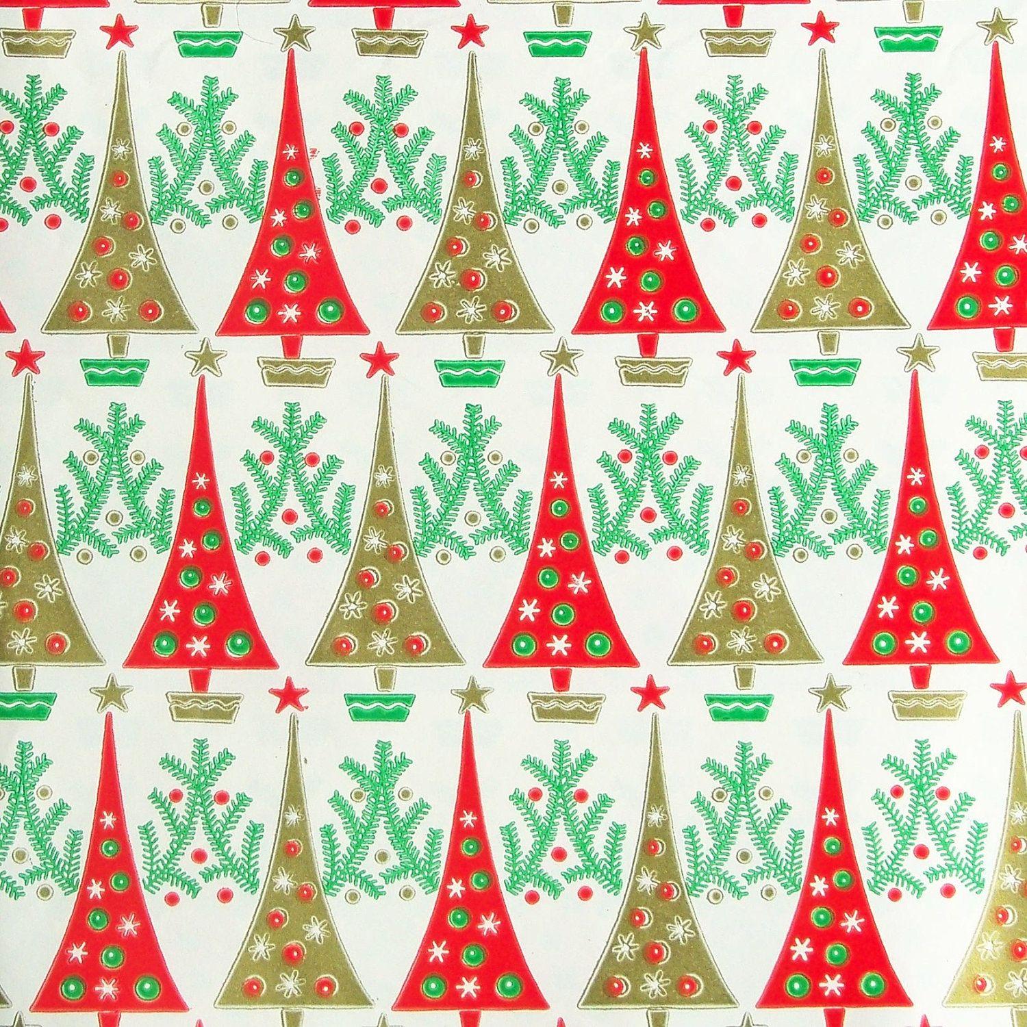 Christmas Wrapping Paper Wallpapers - Wallpaper Cave