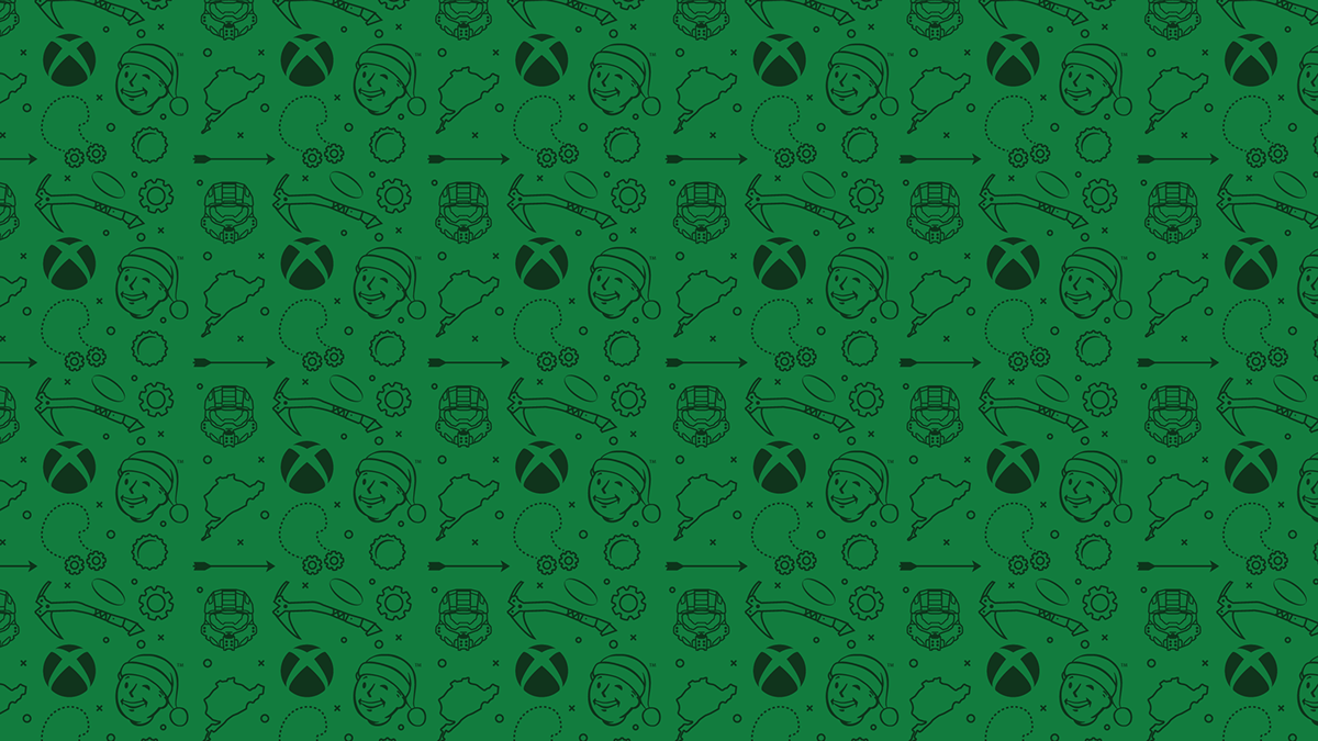 Xbox Christmas wrapping paper
