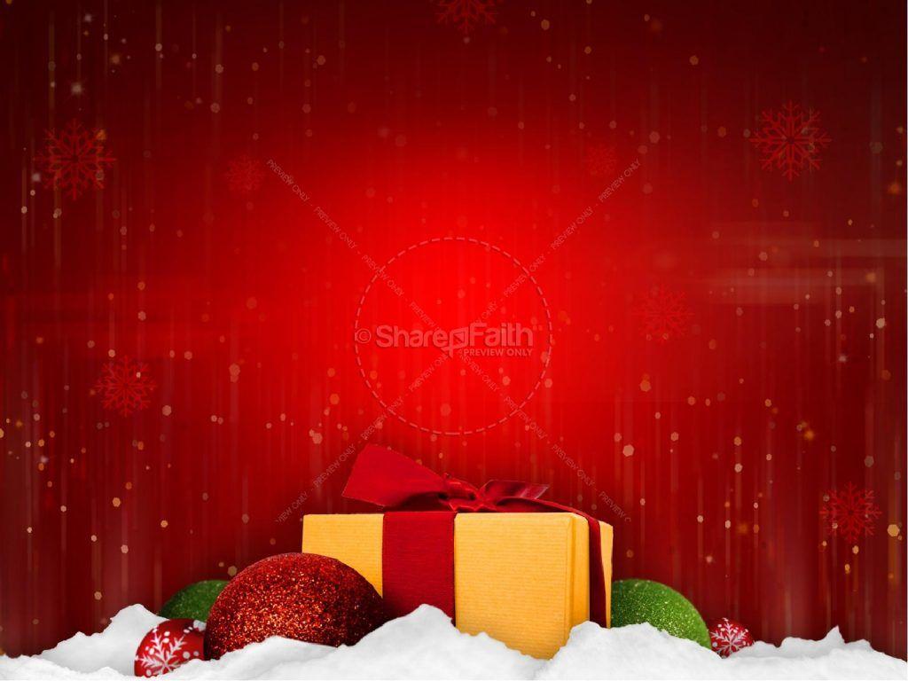 Christmas Worship Background for Church