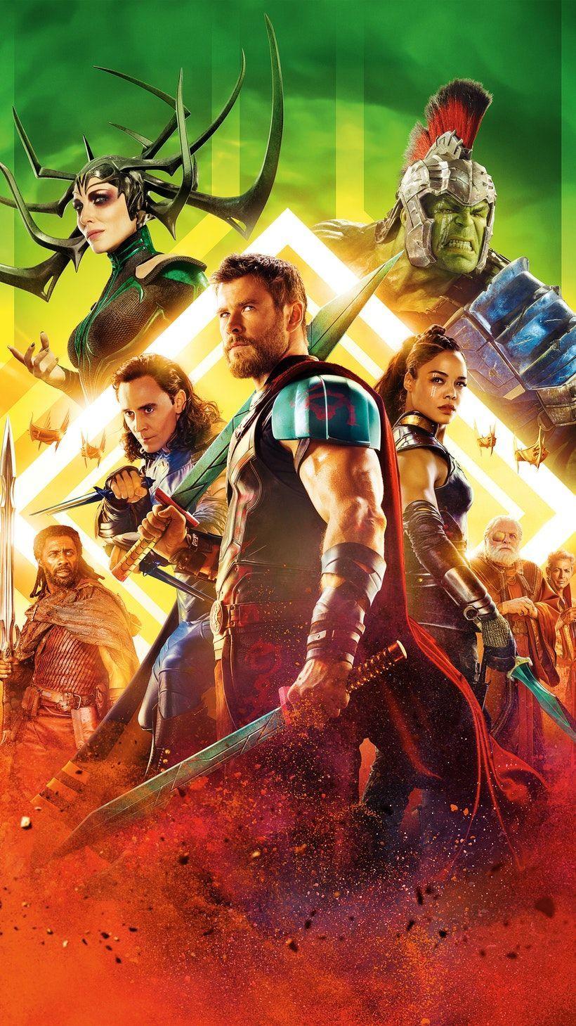 Thor: Ragnarok (2017) Phone Wallpaper. Assemble. Thor, Marvel