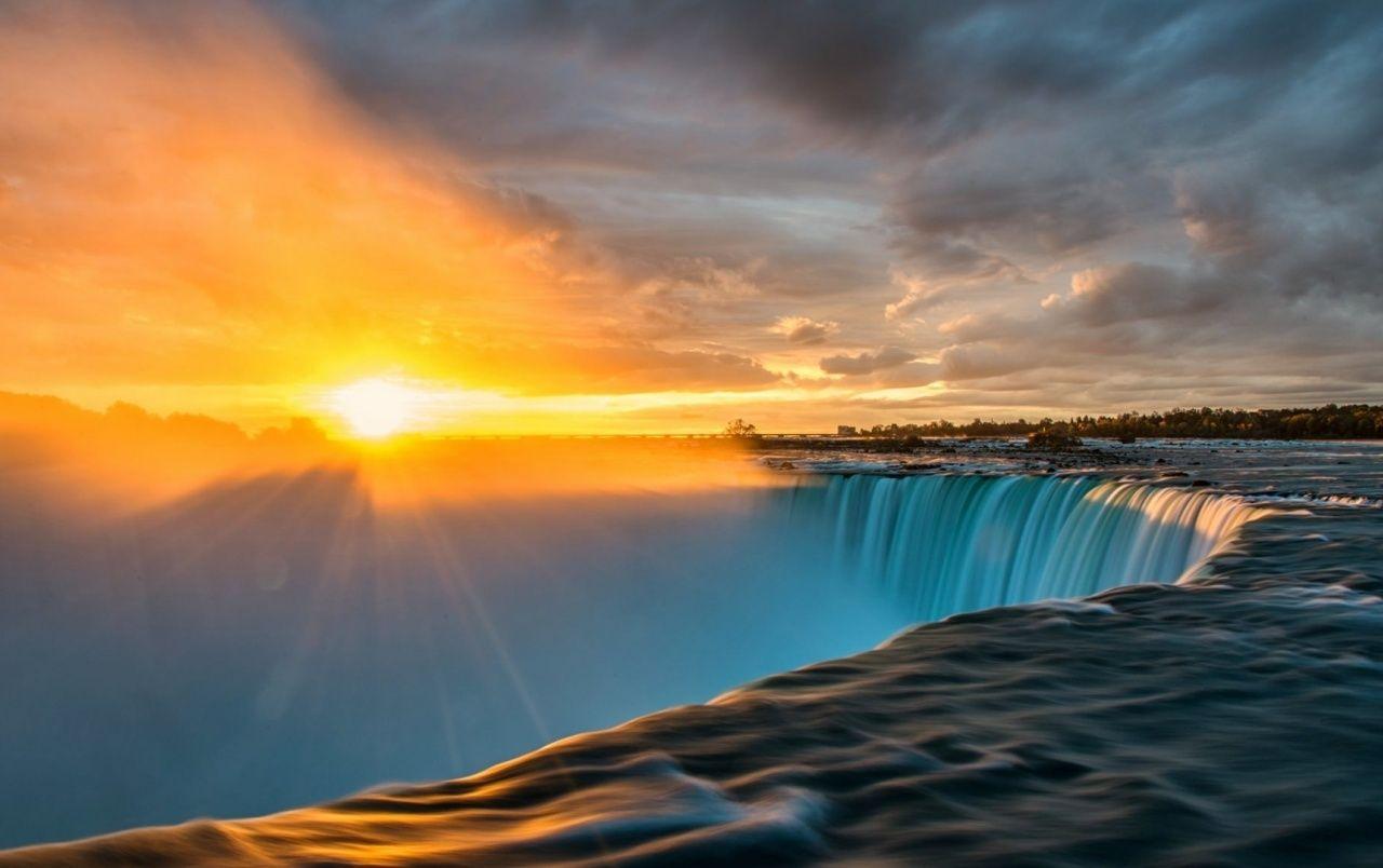 Niagara Sunrise wallpaper. Niagara Sunrise