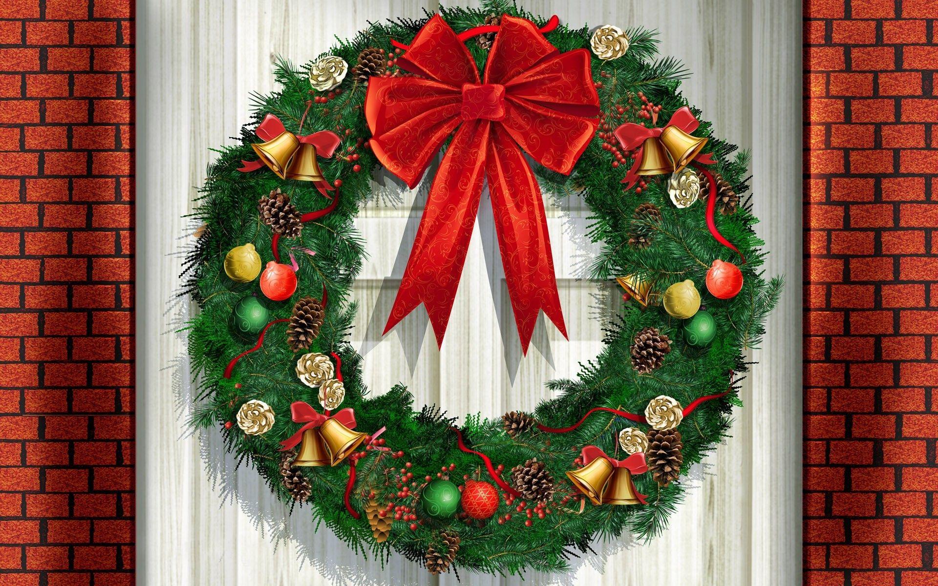 Christmas Wreaths Free Wallpaper, High Definition, High