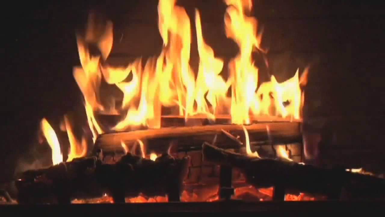 Congenial Fireplace Then Image About Yule Log Videos Fire Places To