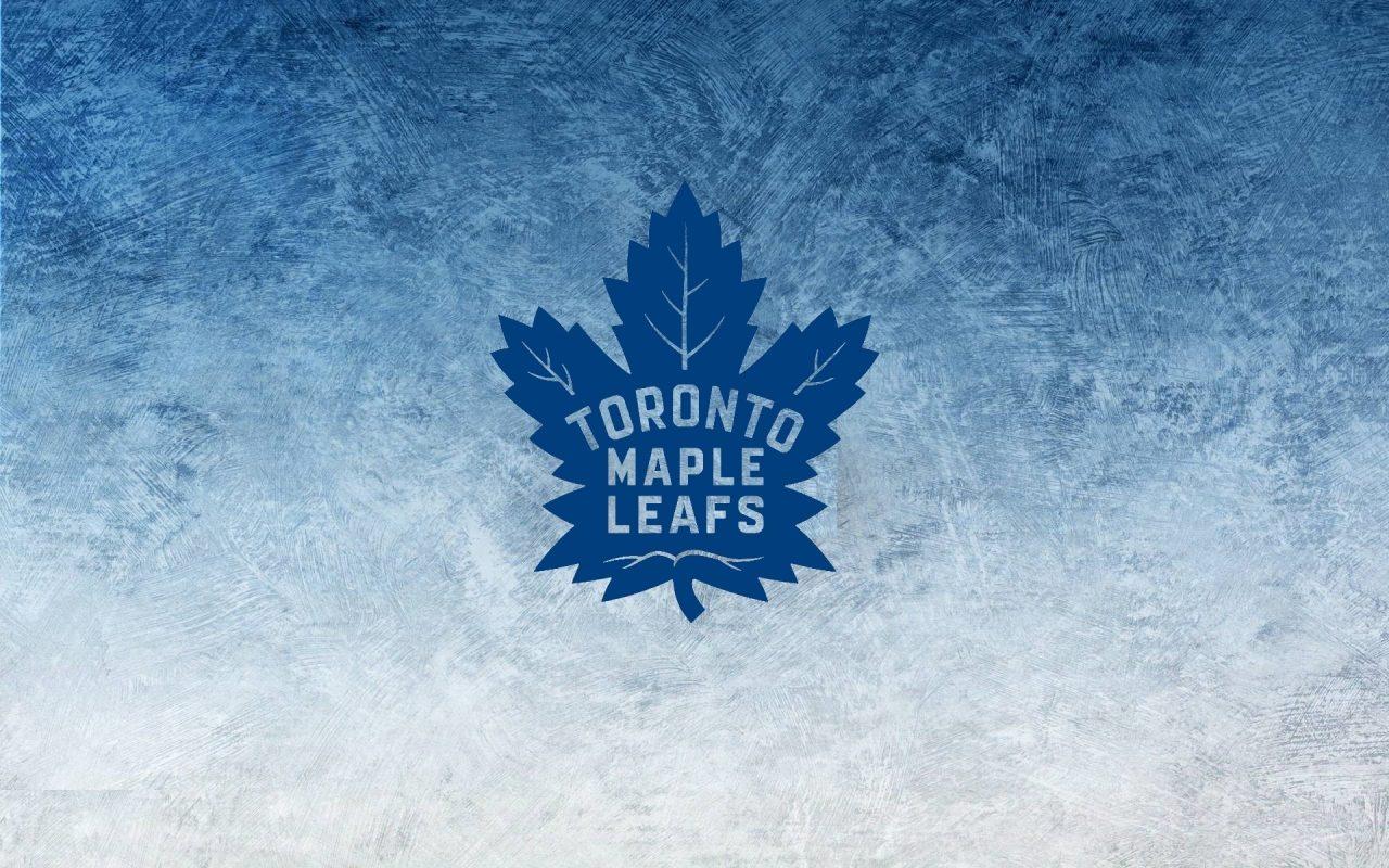 HD And Simple Toronto Maple Leafs Ice Hockey Team Logo Wallpaper