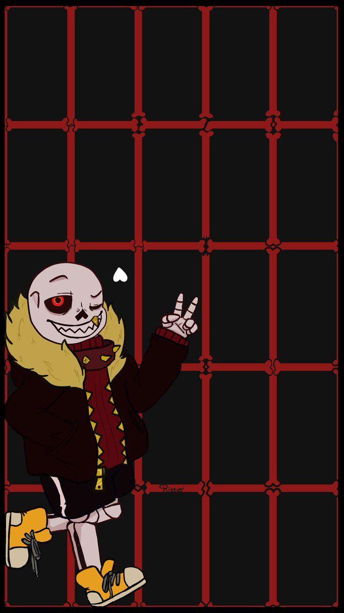 Underfell Sans - Underfell - Pin