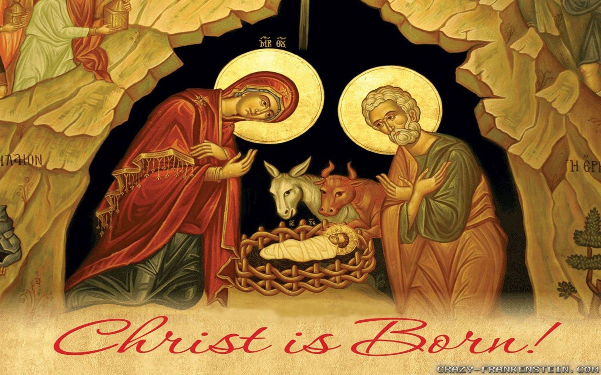 Christmas Jesus Born Wallpaper Christmas Wallpaper For Kids