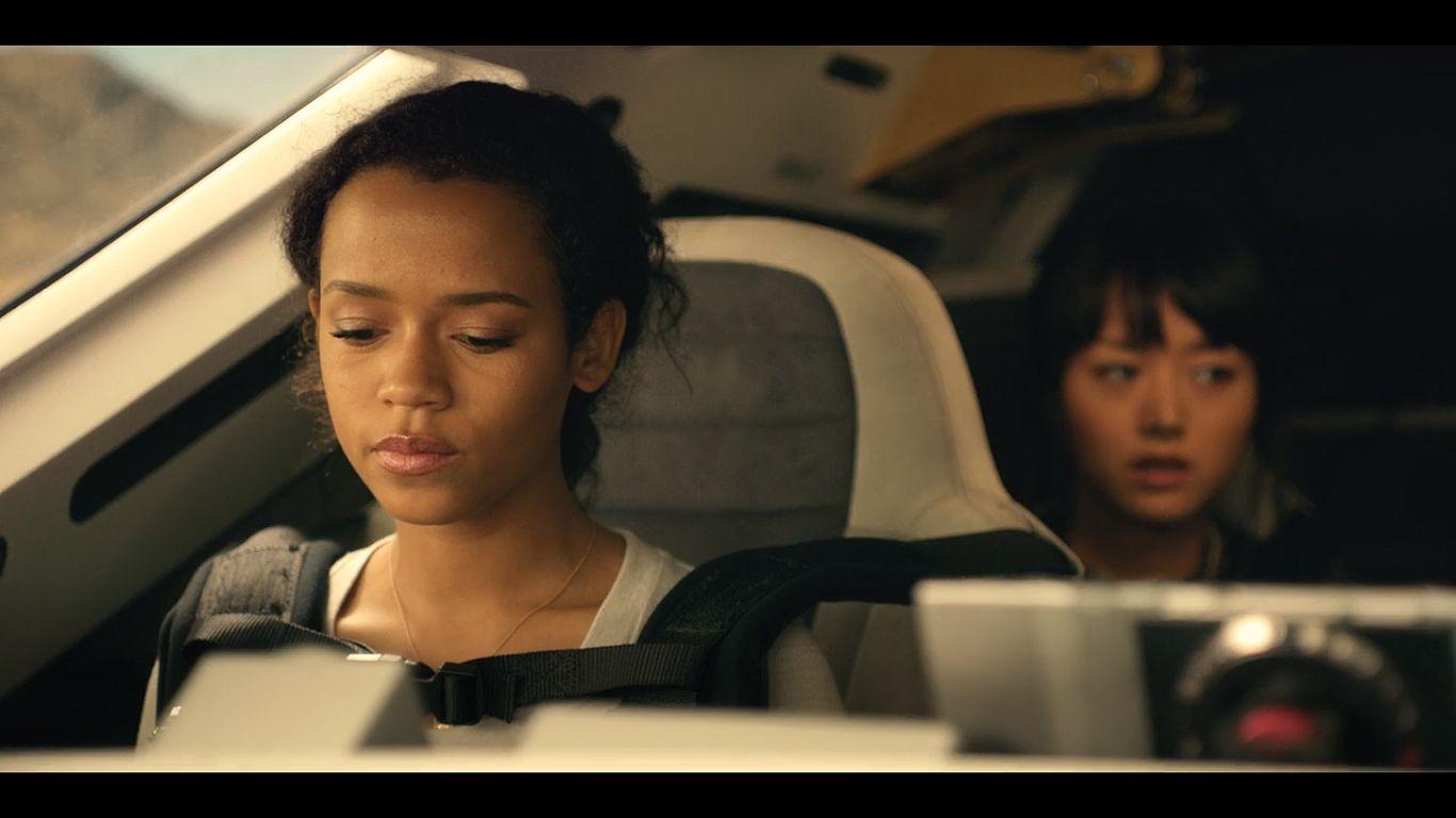 Taylor Russell as Judy Robinson & Kiki Sukezane as Aiko Watanabe