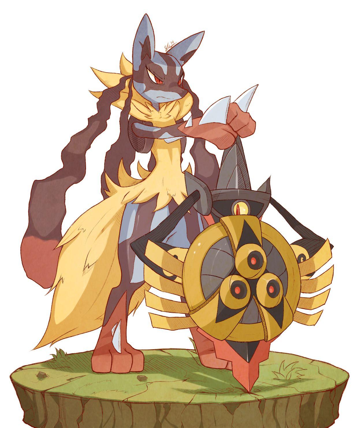 Lucario Menoko via tumblr #Lucario #Pokemon #Nintendo