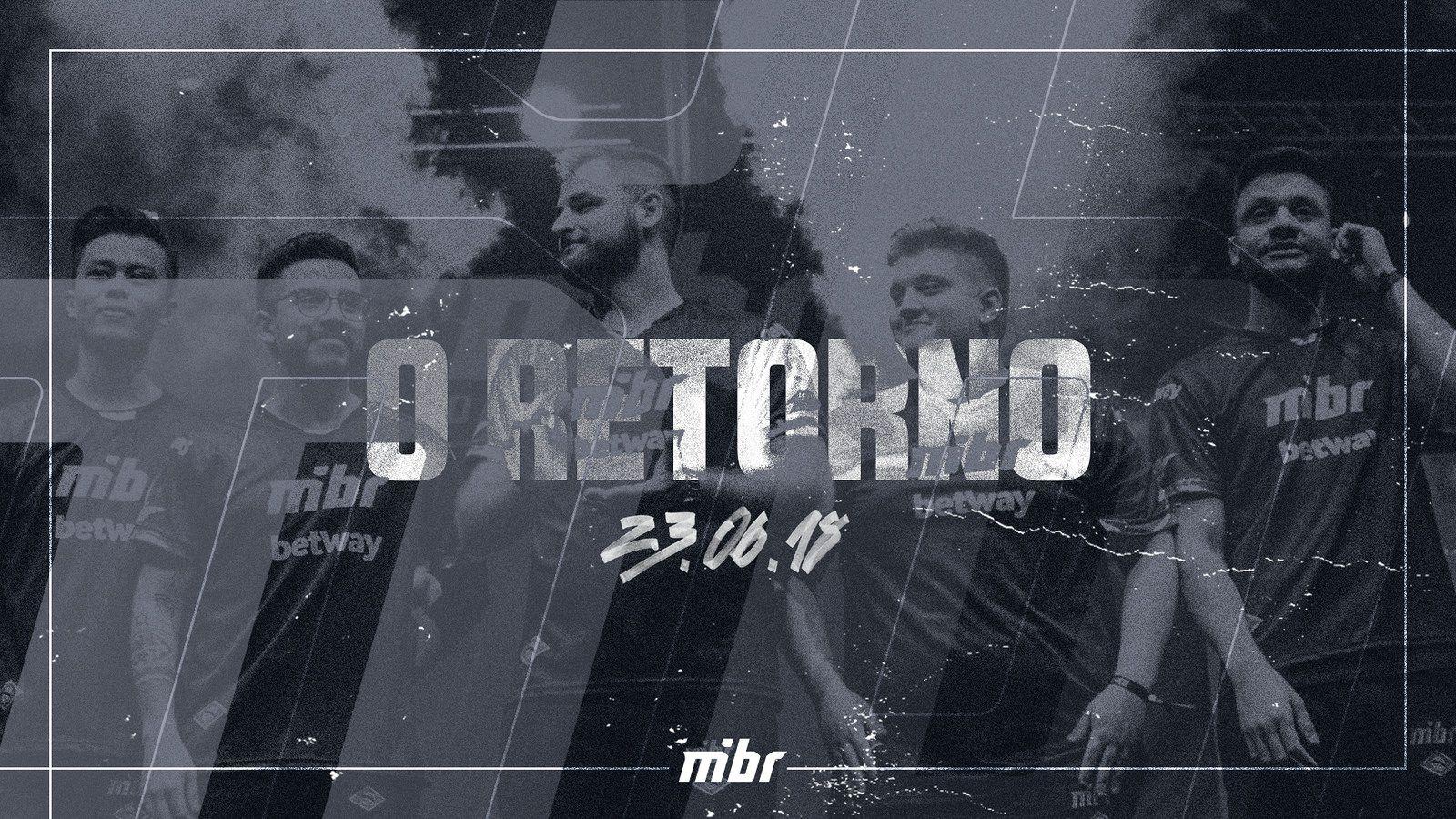 MIBR - Wallpapers oficiais novos para o seu PC e celular