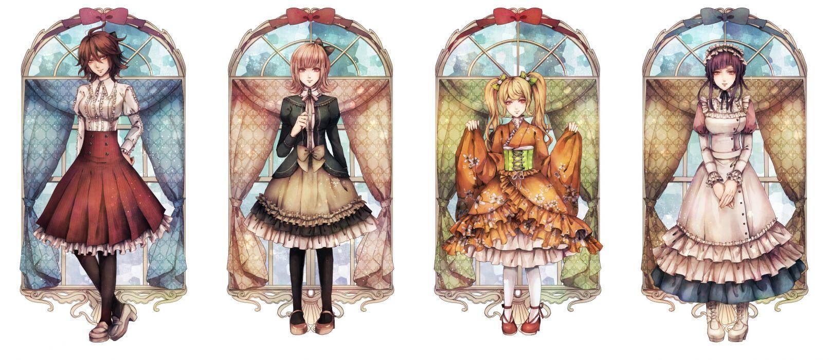 Super Danganronpa 2 Nanami Chiaki Tsumiki Mikan Owari Akane